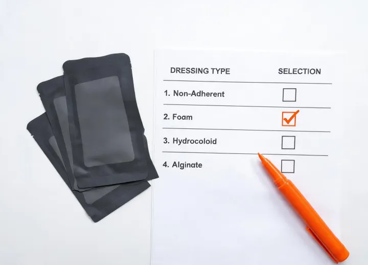 Wound dressing review materials