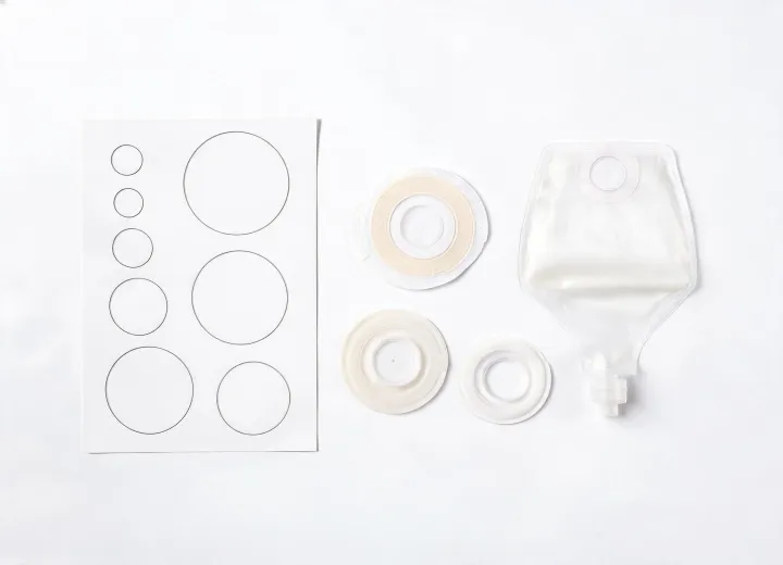 Ostomy product selection materials