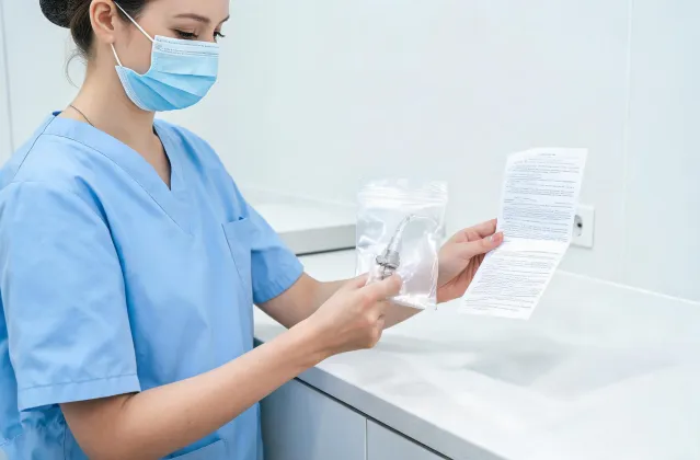 Infusion care connector check